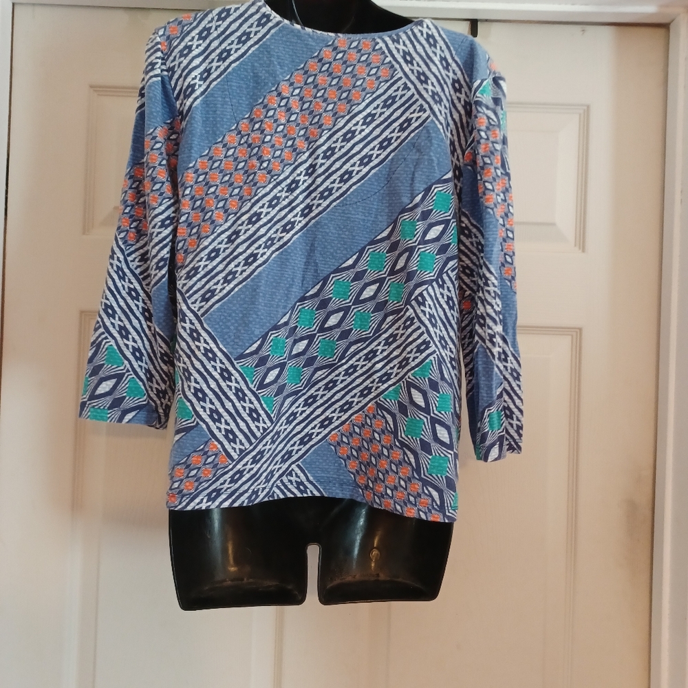 Ruby  Rd. Women's  Blouse - Picture 2 of 3